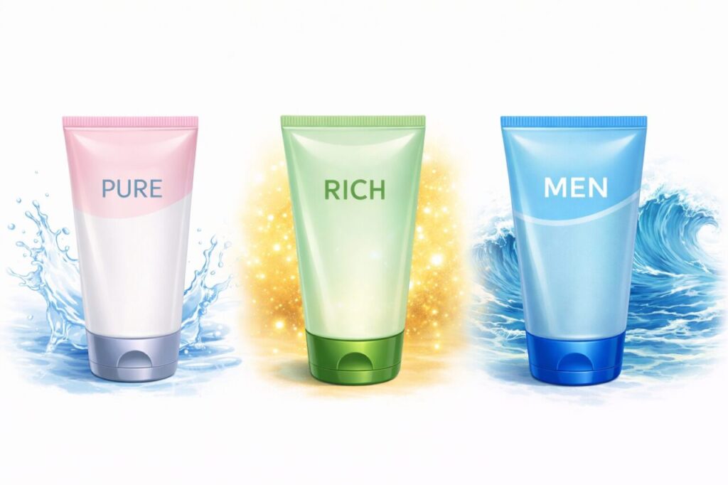 ヴィートおすすめの3種類の比較イメージイラスト