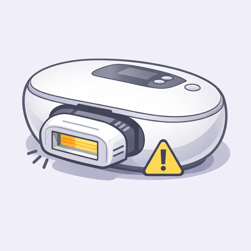 カートリッジ認識エラーのイメージ